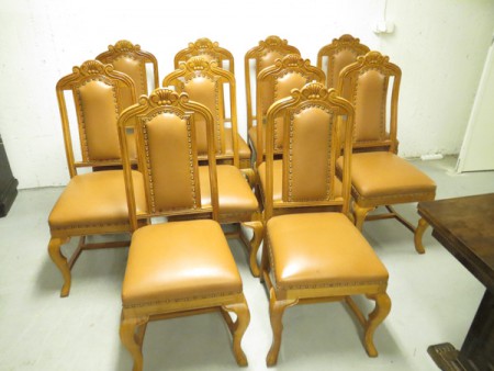 5800 - 10 x zidle replika rokoko styl dub  1 kus 1 300 kc